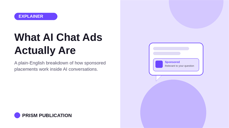 What AI Chat Ads Actually Are